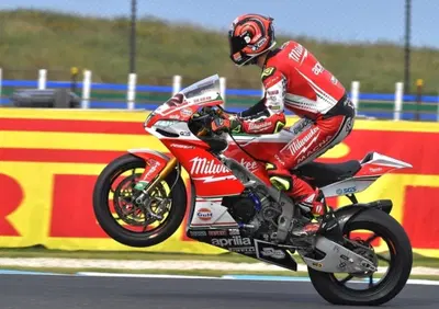 SBK, Savadori primo nelle cronometrate a Phillip Island