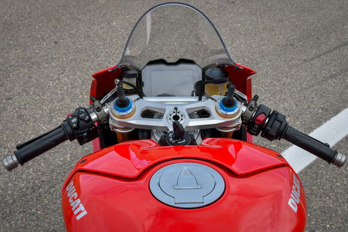 Il ponte di comando della Panigale V4S