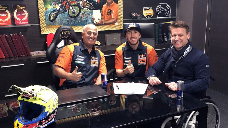 MXGP: Tony Cairoli rinnova con KTM fino al 2020