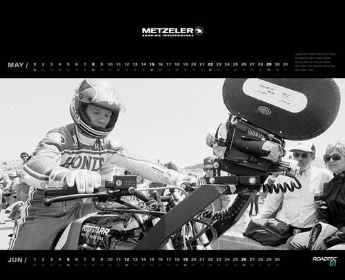 Il calendario Metzeler 2016 celebra le moto nel cinema (2)