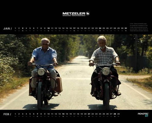 Il calendario Metzeler 2016 celebra le moto nel cinema (3)