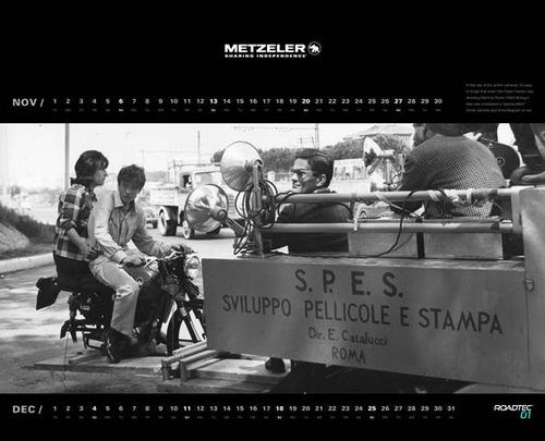 Il calendario Metzeler 2016 celebra le moto nel cinema (7)