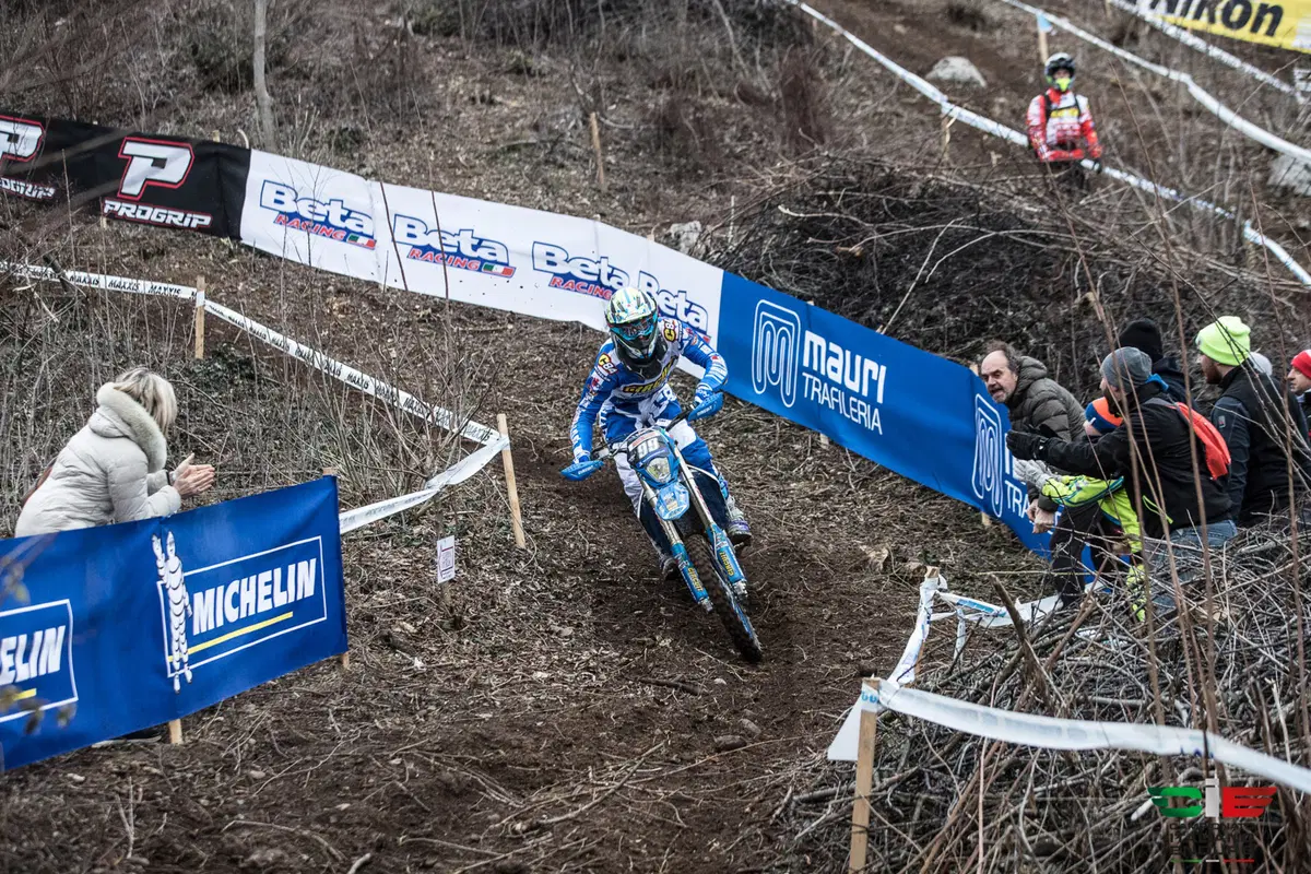 Alex Salvini domina la prima di Assoluti d’Italia di Enduro a Passirano