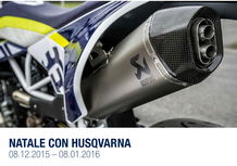 Regali di Natale? Con Husqvarna 50€ in omaggio