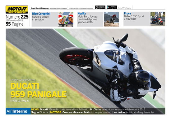 Magazine n°225, scarica e leggi il meglio di Moto.it 