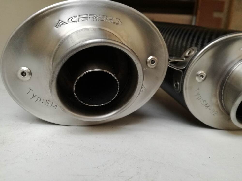 Silenziatori in carbonio Ducati 748/916/996 Acerbis (3)