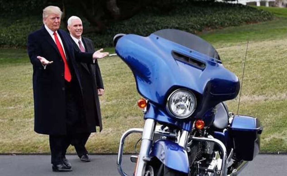 Donald Trump e il vice presidente USA Mike Pence