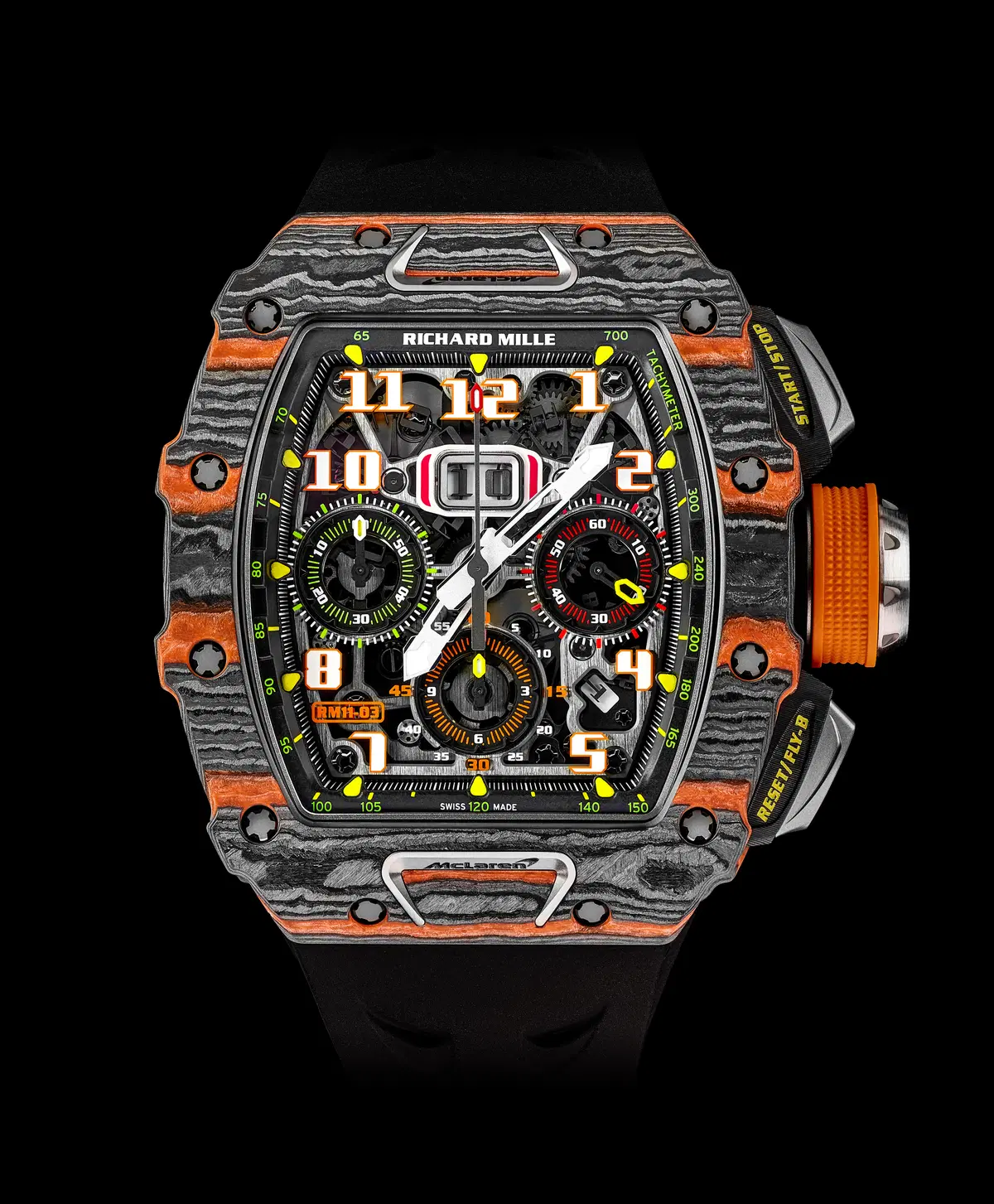 Richard Mille e McLaren Automotive, a Ginevra arriva il Flyback RM 11-03 McLaren  (15)