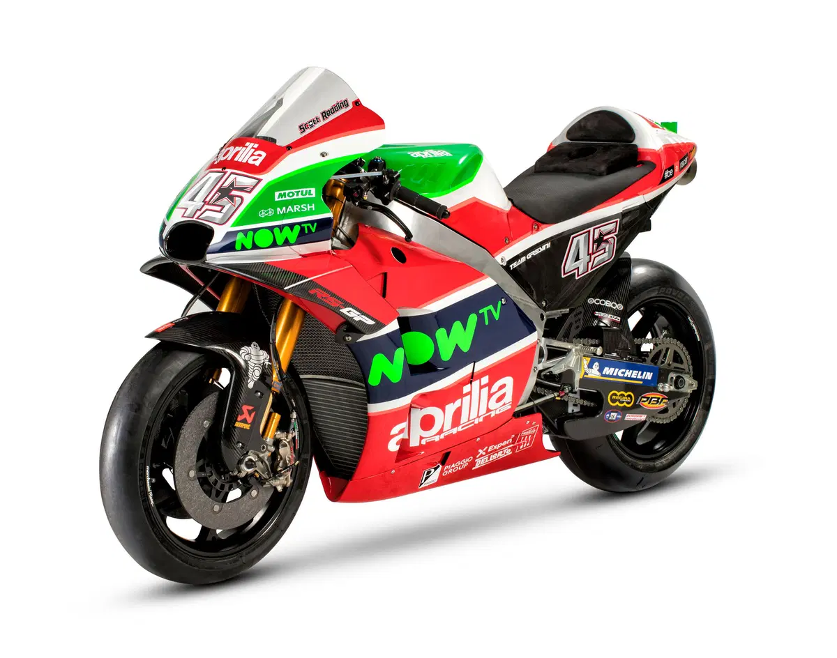 MotoGP. La presentazione del team Aprilia 2018 (2)