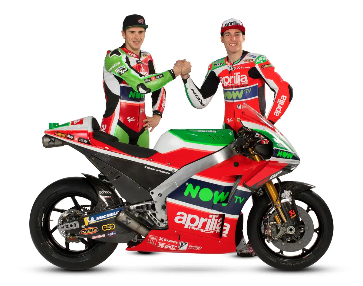 MotoGP. La presentazione del team Aprilia 2018
