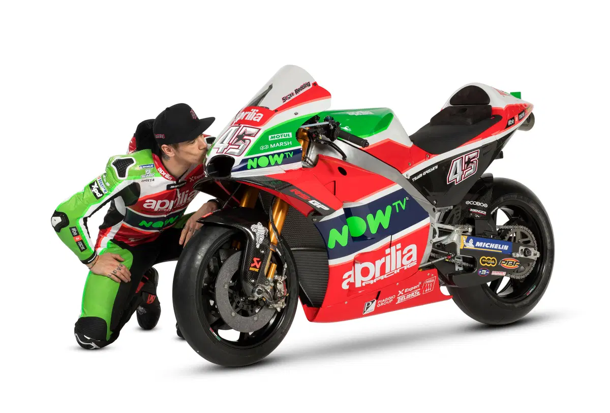MotoGP. La presentazione del team Aprilia 2018 (4)