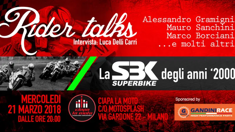 Ciapa la Moto, Rider Talks: "Superbike Italia anni 2000"
