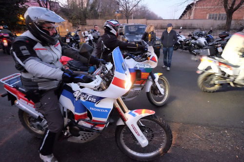 Grande successo per l'Africa Twin Christmas Party  (2)