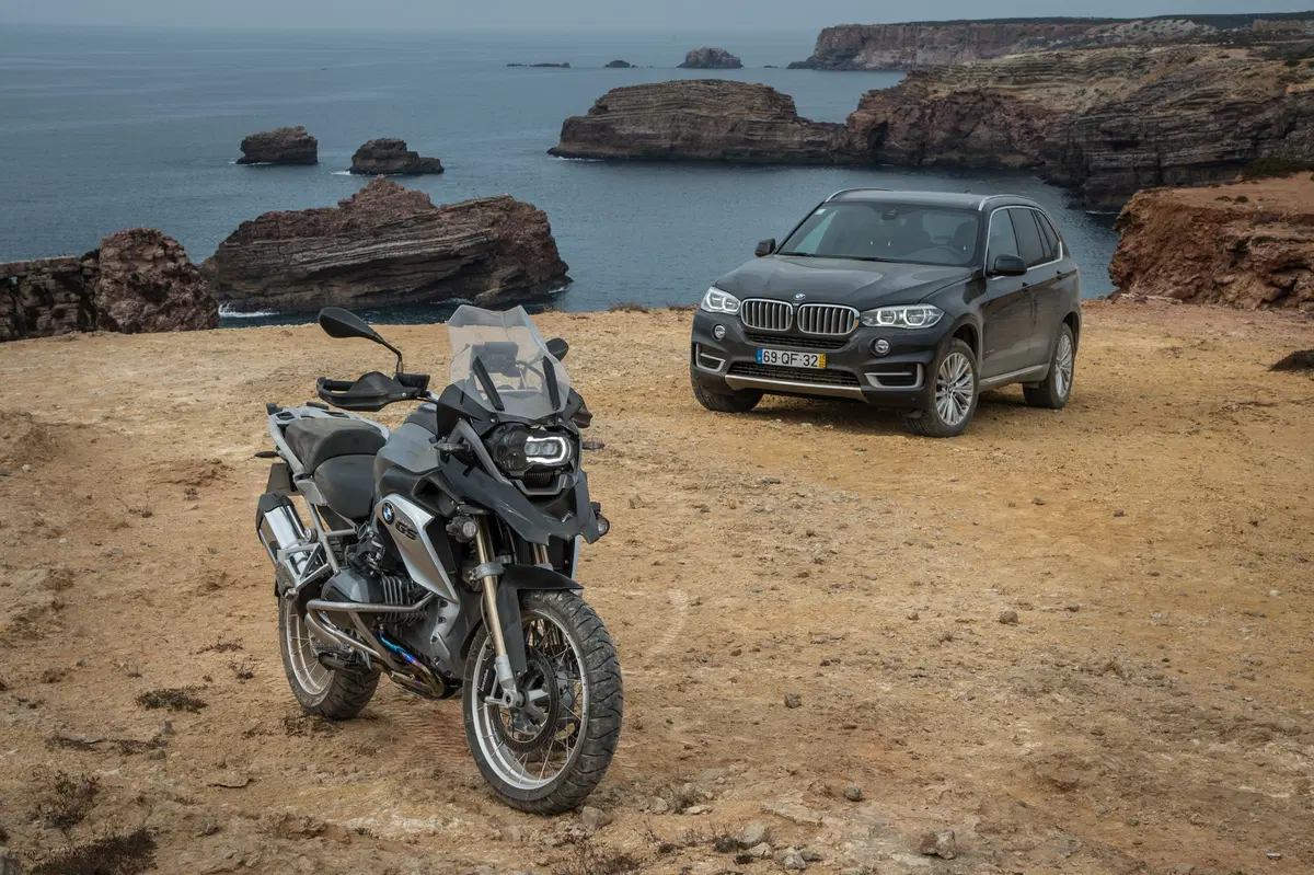 BMW R1200GS e X5 4.0d: la strana coppia in fuoristrada (14)