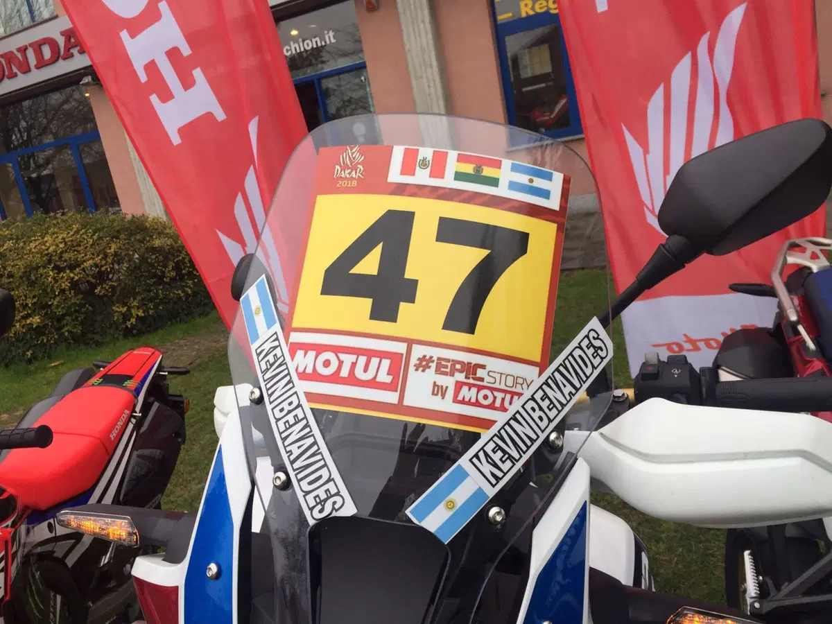 Honda Macchion: il 20 marzo si festeggia con Kevin Benavides
