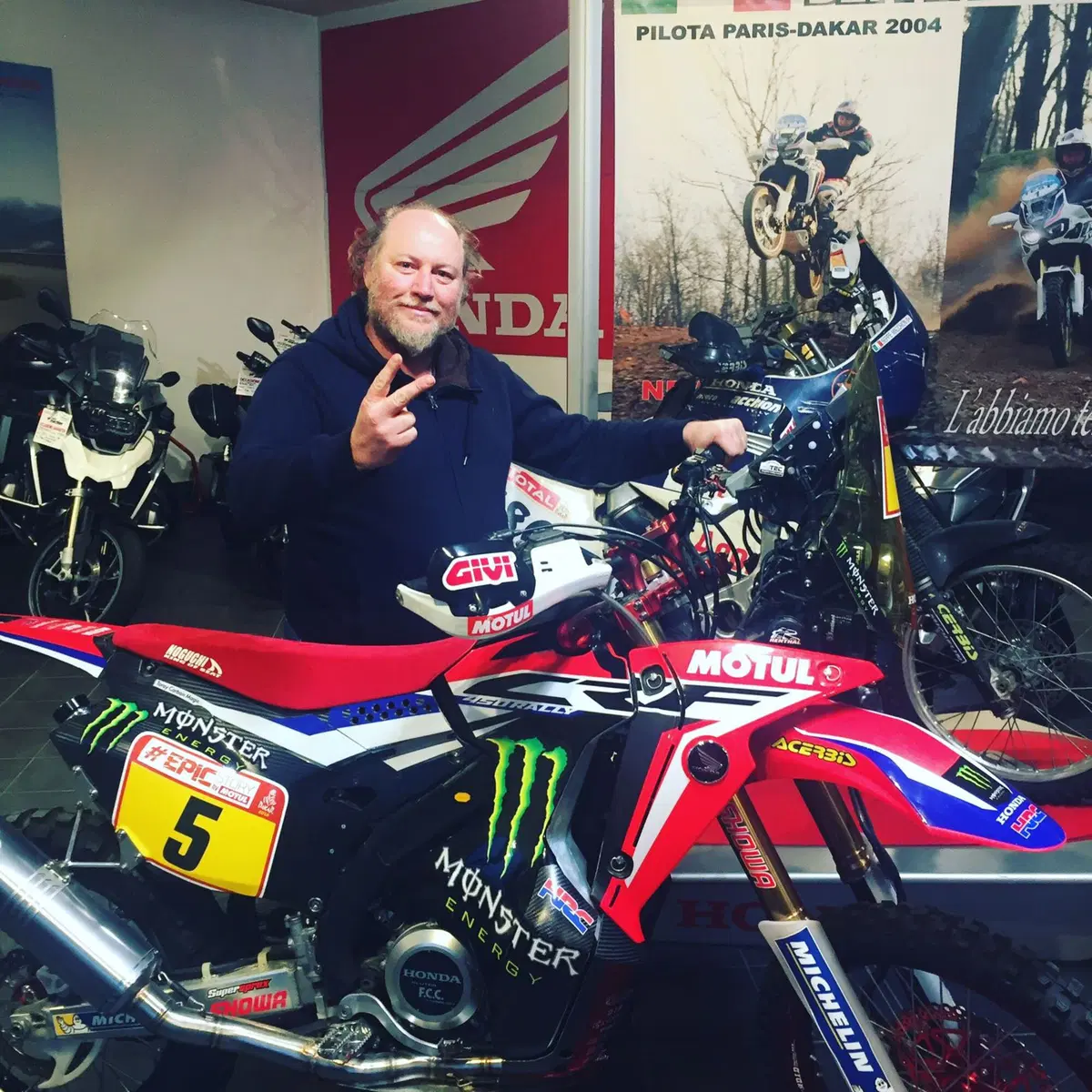 Honda Macchion: il 20 marzo si festeggia con Kevin Benavides (4)