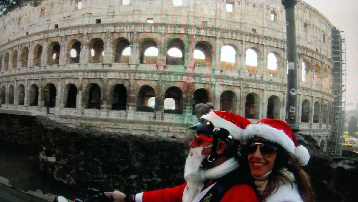 Roma: Babbi Natale in Harley-Davidson (11)