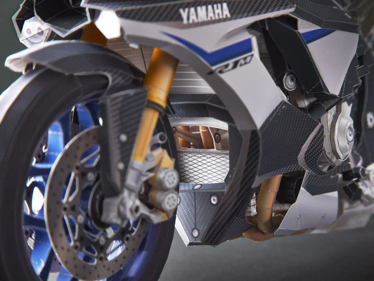 Yamaha Papercraft, arrivano le riproduzioni ultra-realistiche (4)