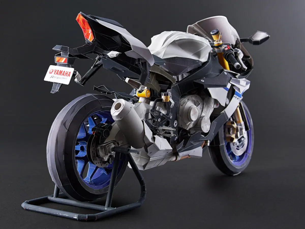 Yamaha Papercraft, arrivano le riproduzioni ultra-realistiche (2)