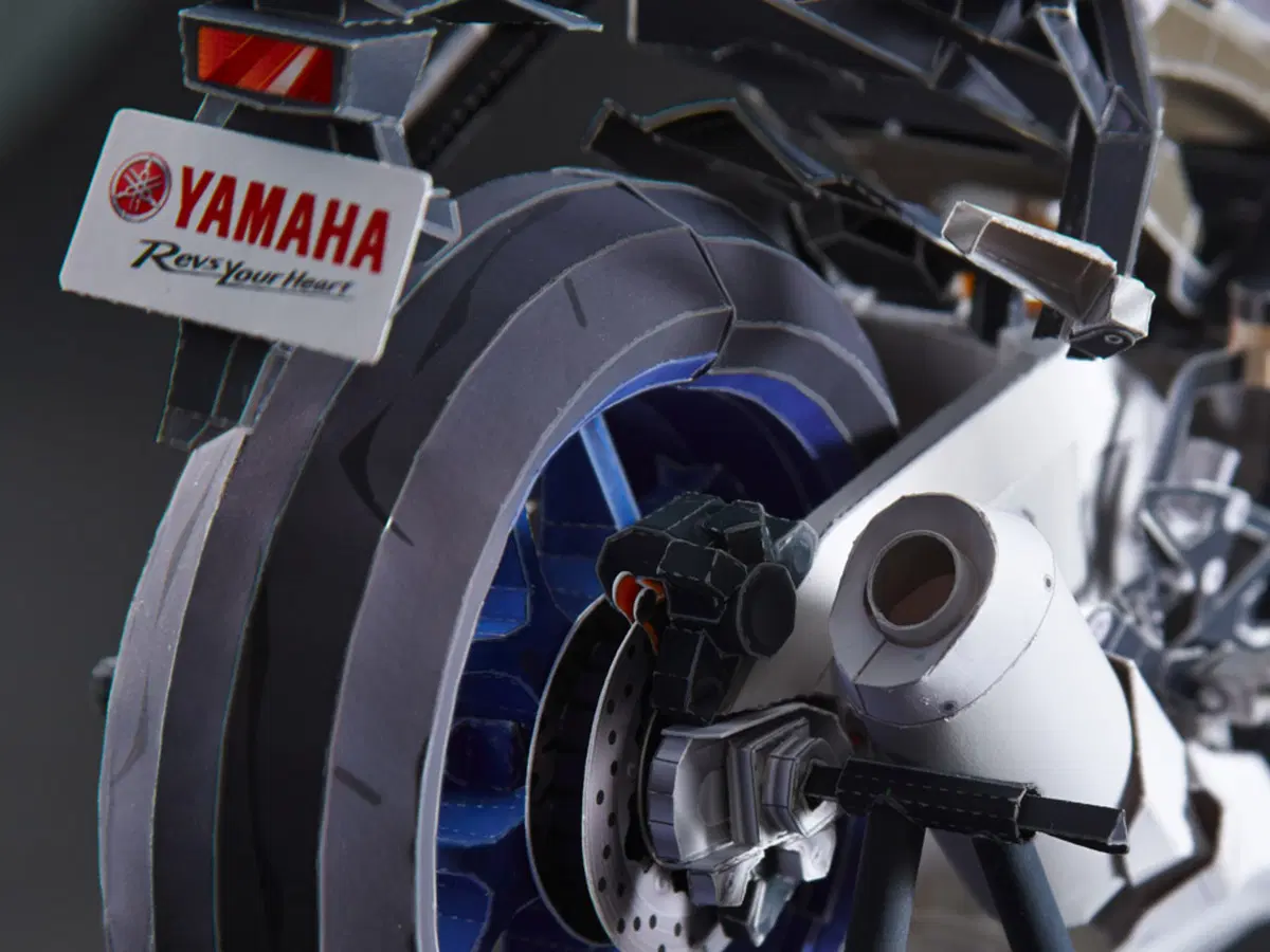 Yamaha Papercraft, arrivano le riproduzioni ultra-realistiche (3)