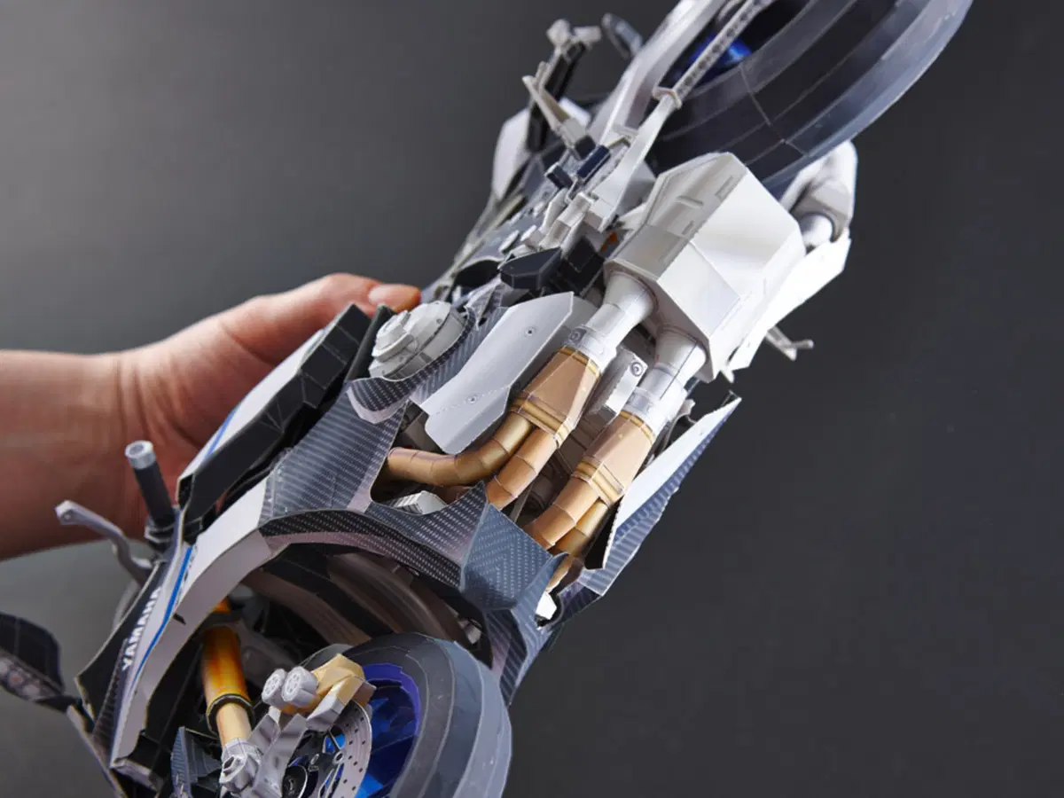 Yamaha Papercraft, arrivano le riproduzioni ultra-realistiche (9)