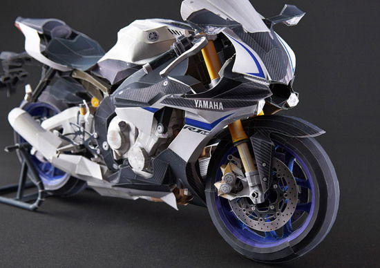 Yamaha Papercraft, arrivano le riproduzioni ultra-realistiche