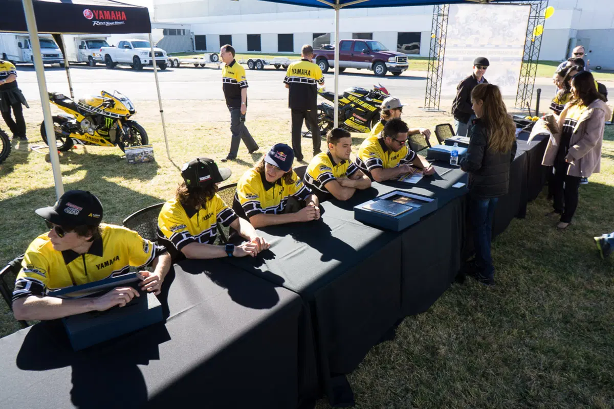 Ride in the USA. Party Yamaha, vecchie glorie e nuovi campioni (28)