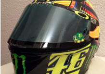 Il casco di Rossi all'asta per beneficenza