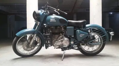 Royal Enfield Classic 500 EFI Squaroon Blue (2017 - 20) nuova