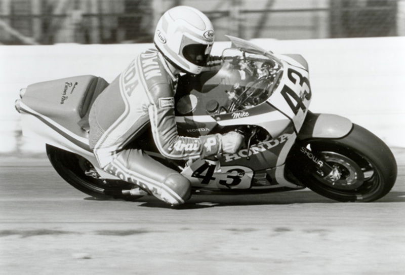 Baldwin sulla Honda nel 1983