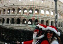 Roma: Babbi Natale in Harley-Davidson