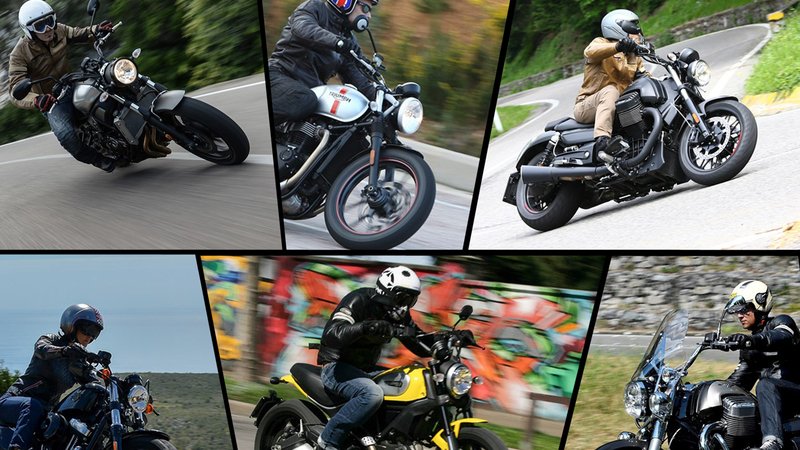 Le prove Custom e Classiche 2015 di Moto.it