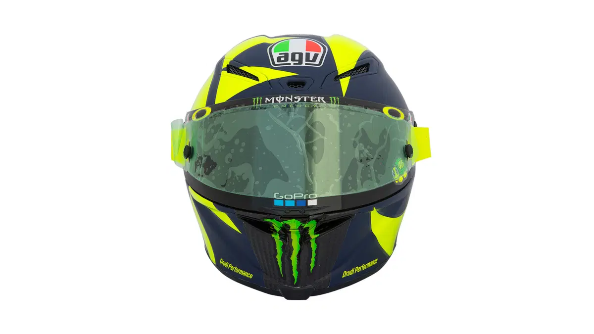 AGV e Rossi: un'inedita grafica SoleLuna Anni '70 per il Pista GP R (3)