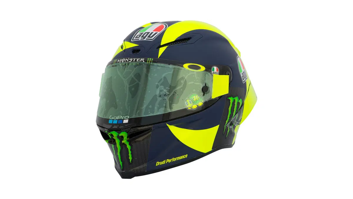 AGV e Rossi: un'inedita grafica SoleLuna Anni '70 per il Pista GP R (6)