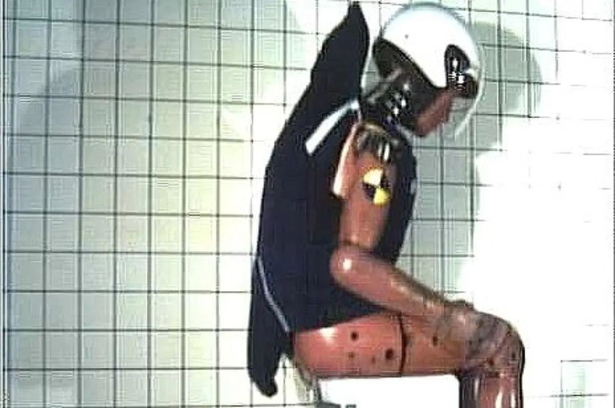 Airbag in moto