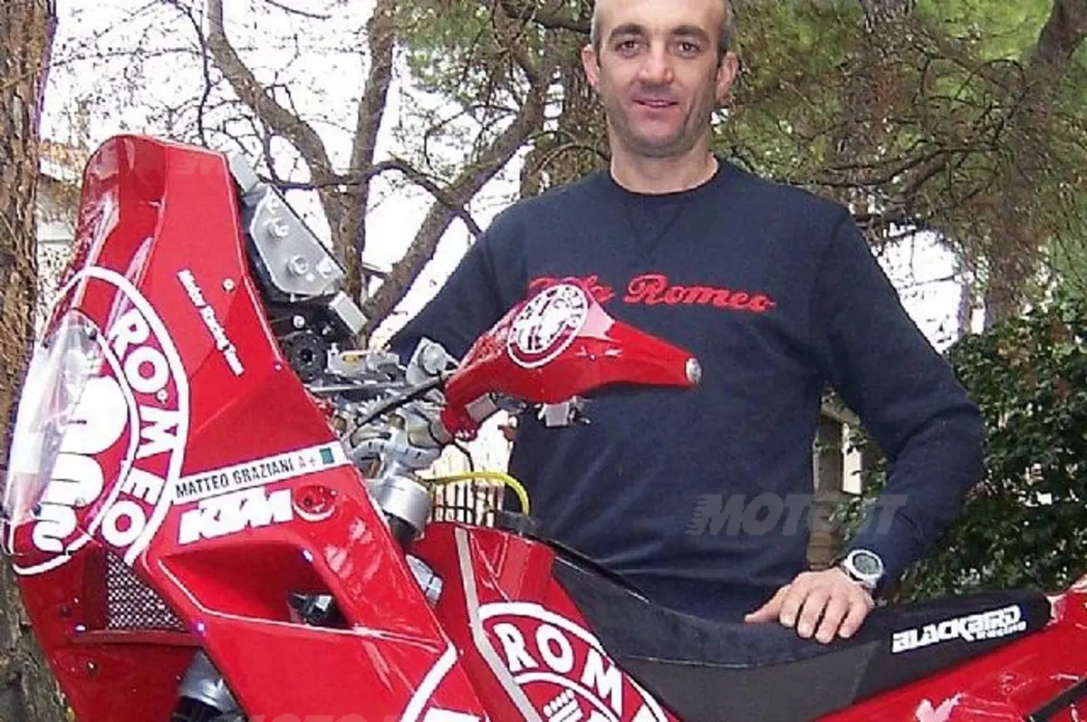 Graziani e Alfa Romeo insieme alla Dakar