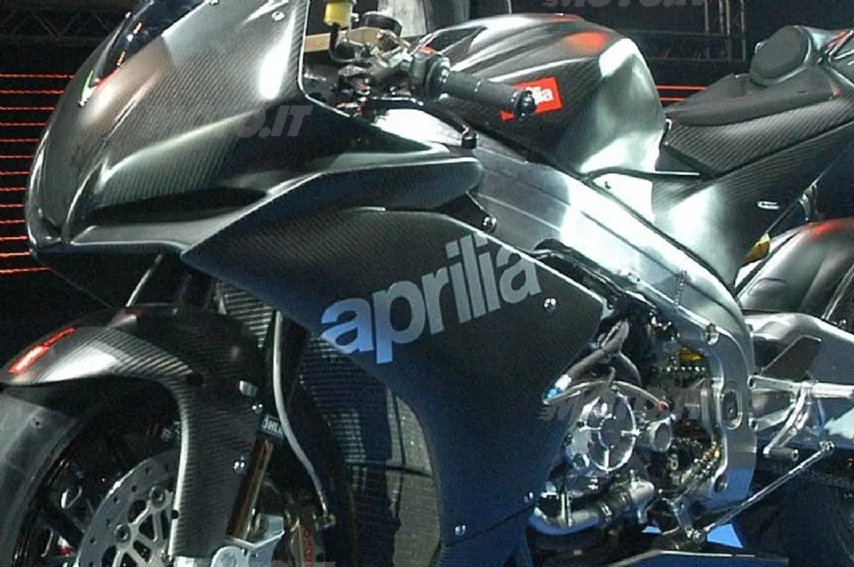 Aprilia RSV 4, tolti i veli