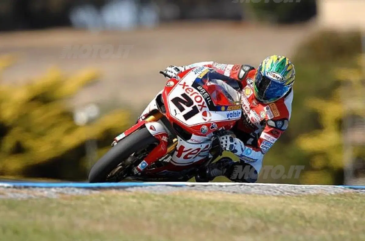 Troy Bayliss in Superpole
