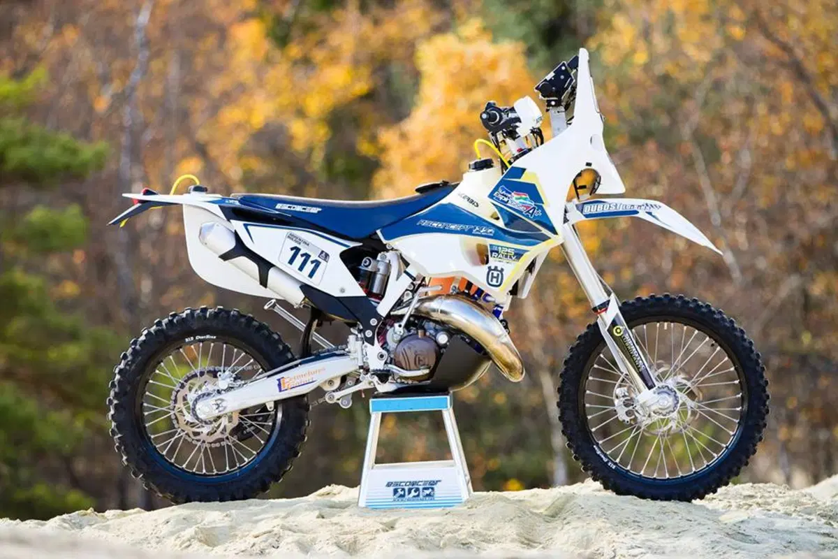 Sylvain Espinasse: alla Dakar con una 125 2 tempi (6)