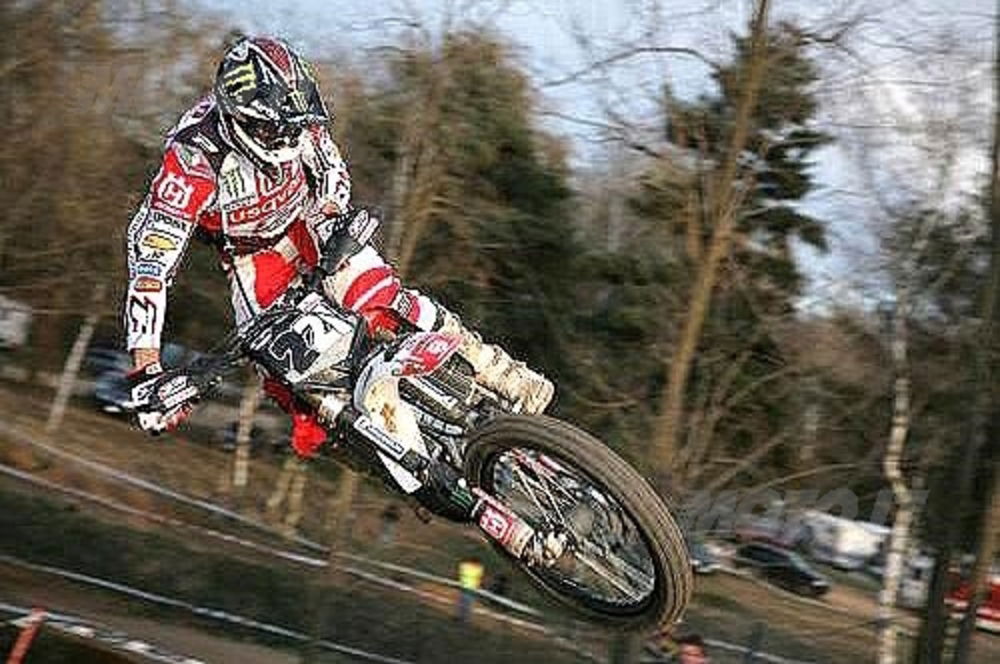 Antoine Meo su Husqvarna 144 2 tempi