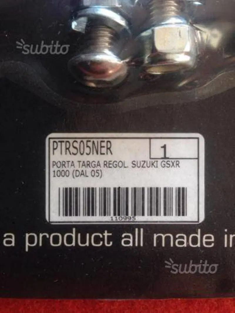 PORTATARGA GSX-R 1000 Lightech (2)