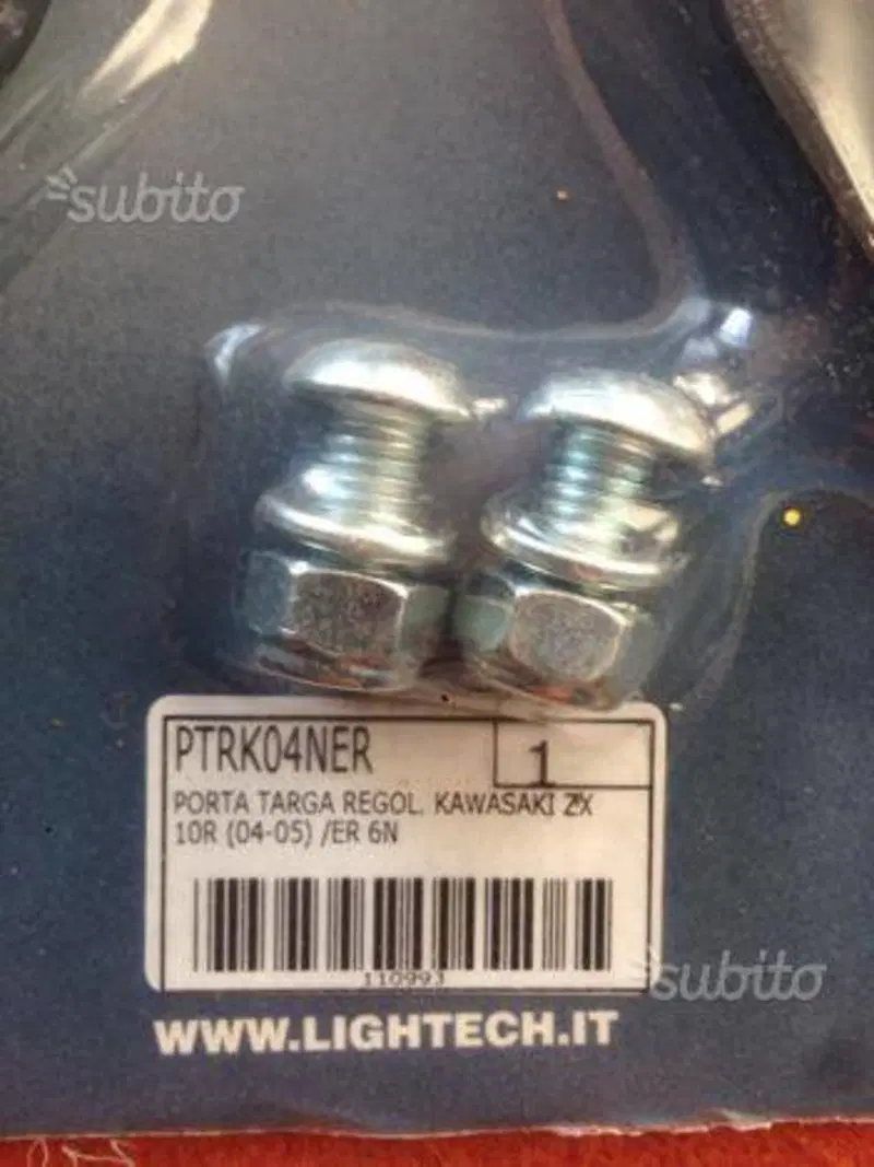 Porta targa regolabile KAWASAKI ZX Lightech (2)