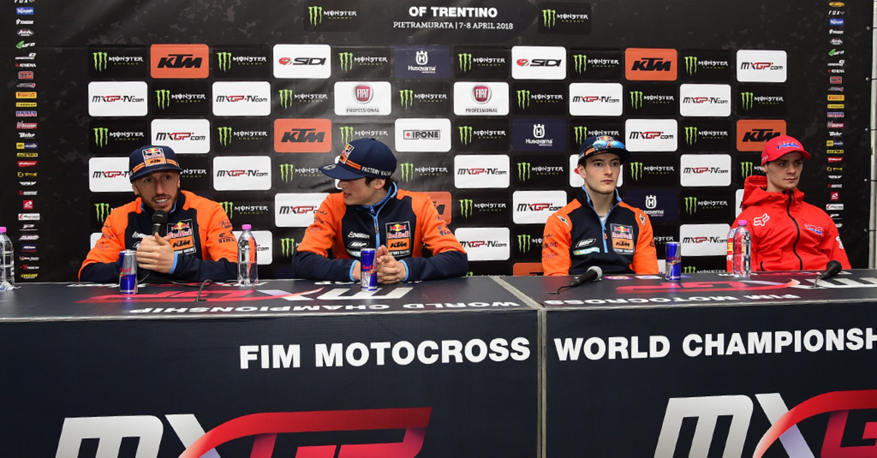 MX 2018, GP del Trentino. Interviste dal podio