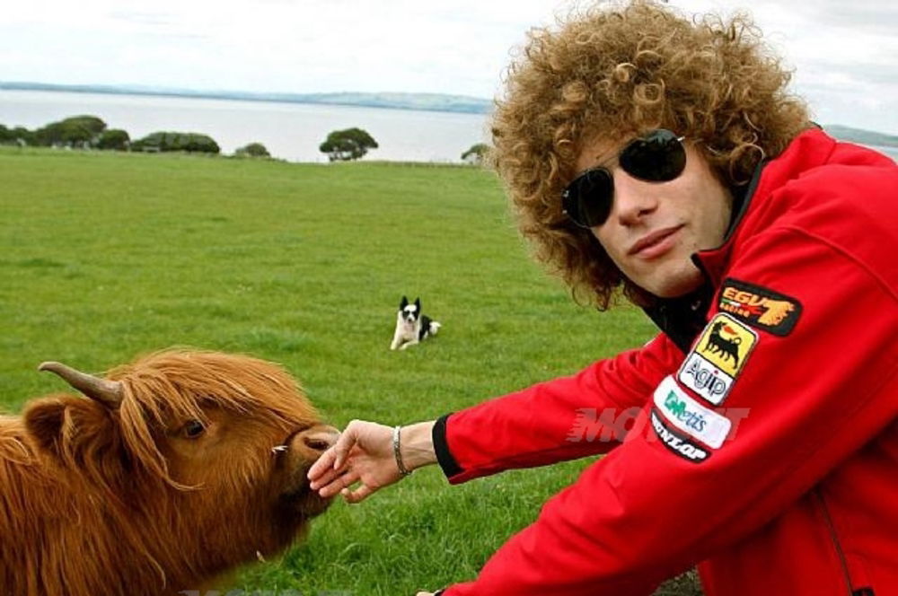 Marco Simoncelli a Phillip Island (Foto: Dorna)