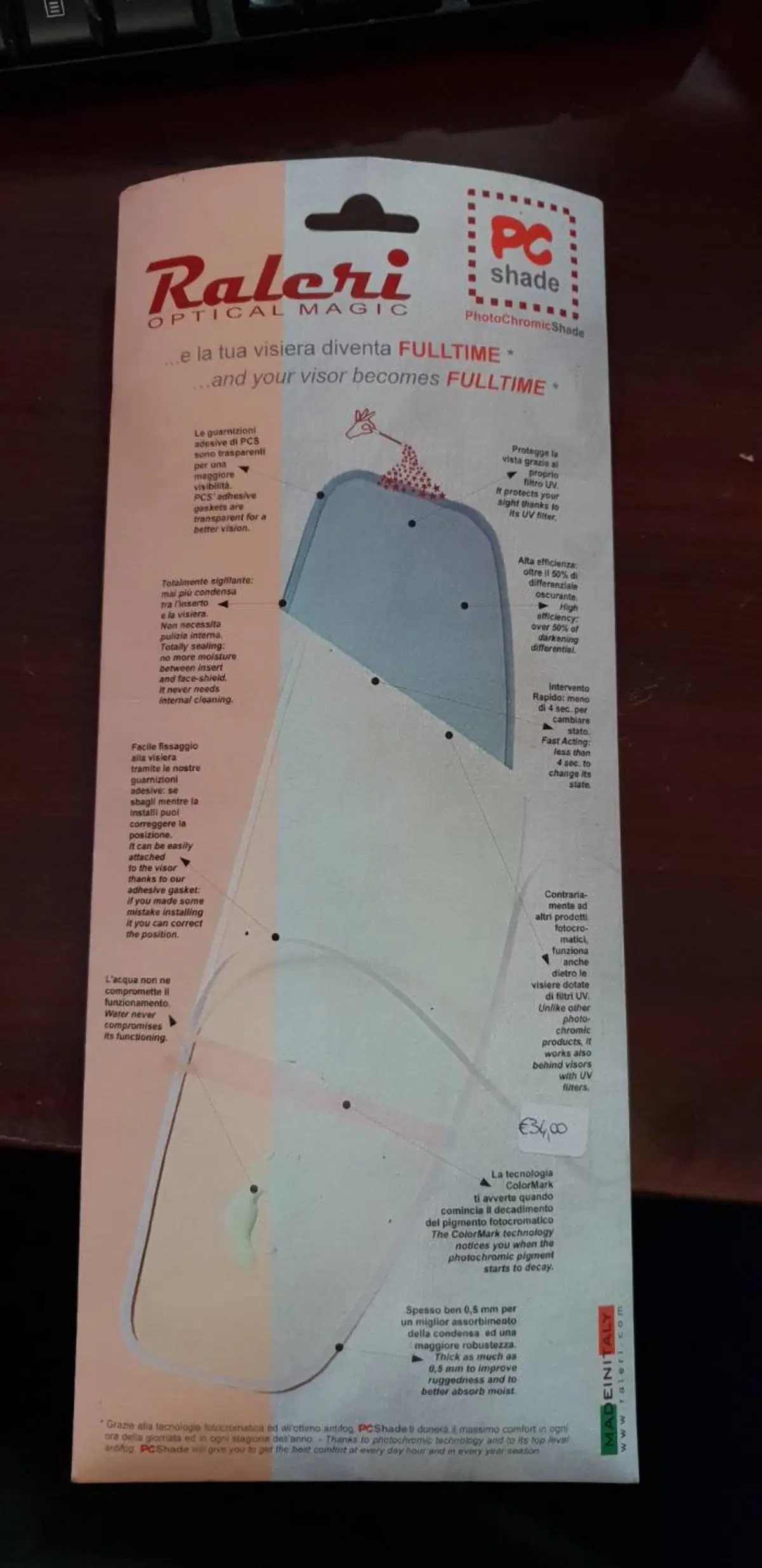 Inserito antinebbia per visiera Raleri (3)