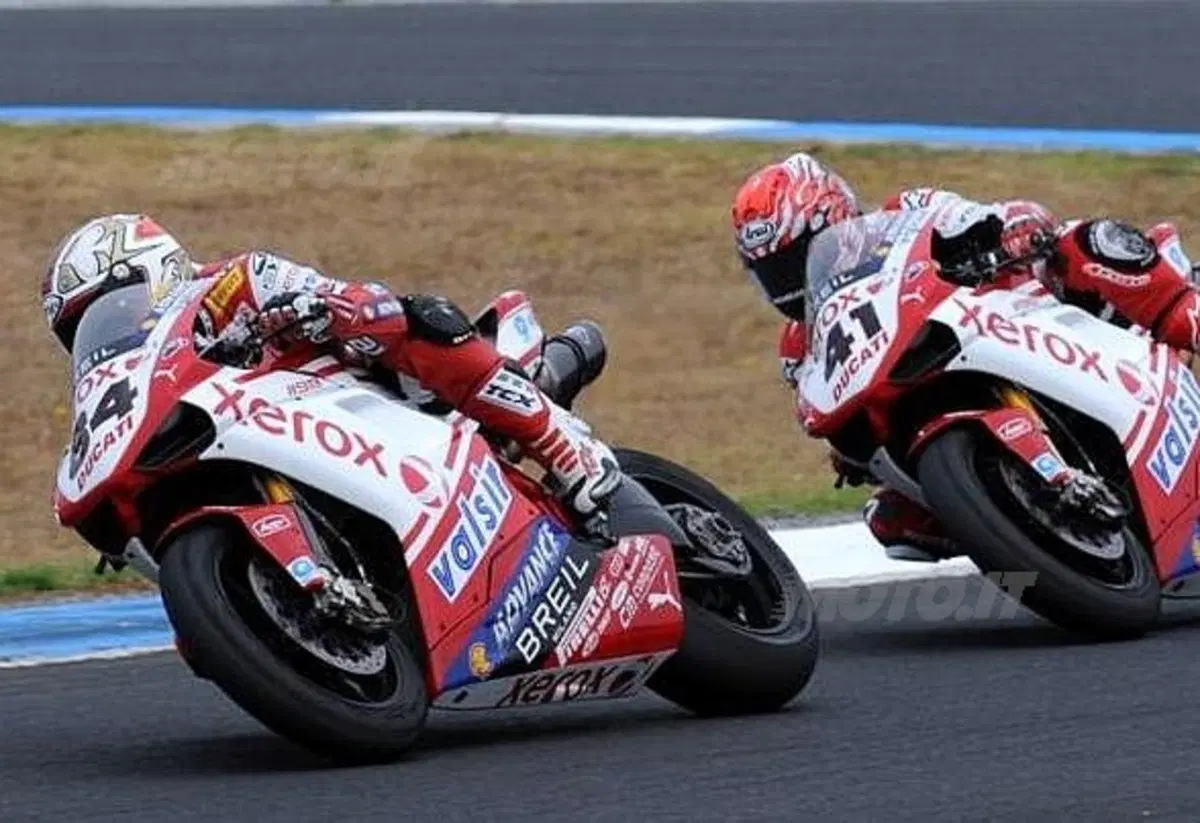 Le Ducati volano nei test in Australia