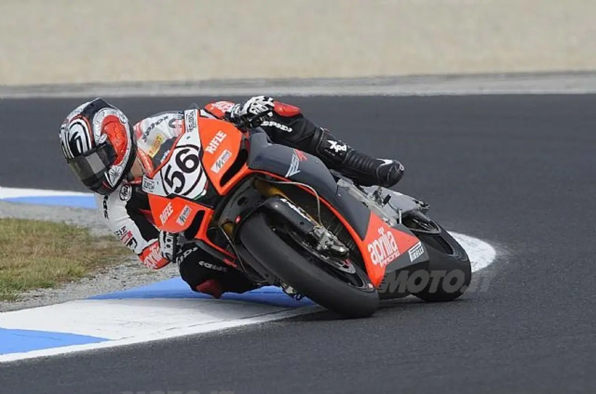 SBK. Pole provvisoria di Smrz davanti ad Haga (3)