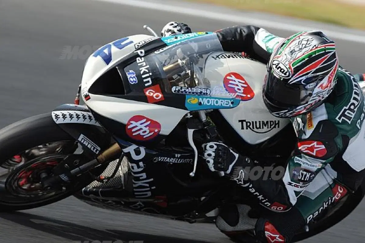 SBK. Pole provvisoria di Smrz davanti ad Haga (8)