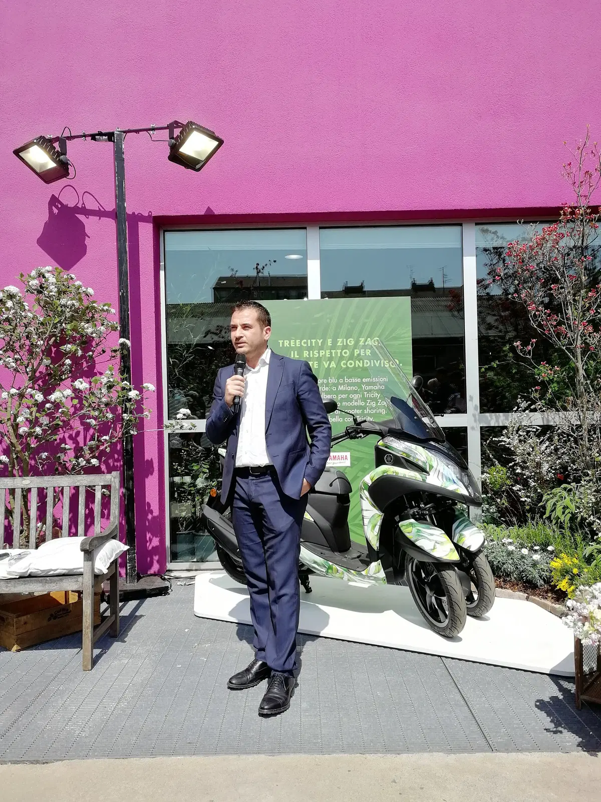 Zig Zag debutta a Milano con Yamaha Tricity 125  (11)
