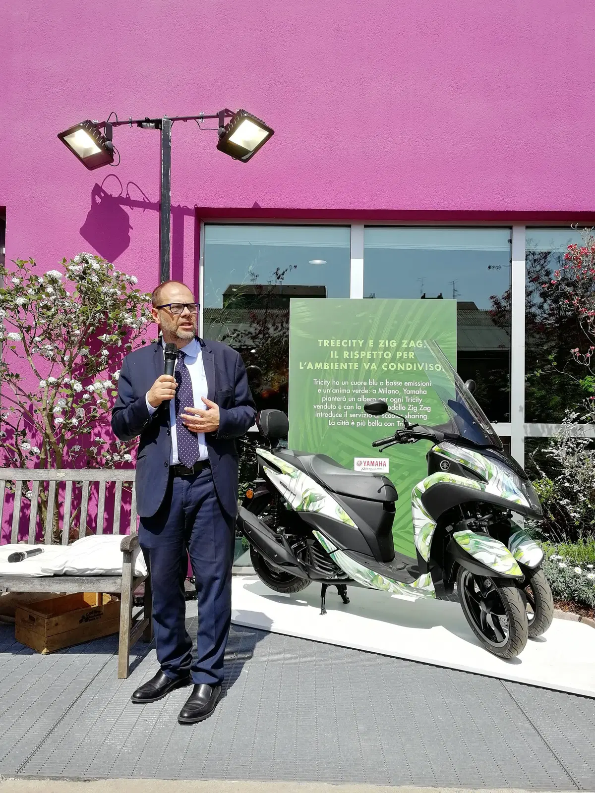 Zig Zag debutta a Milano con Yamaha Tricity 125  (12)